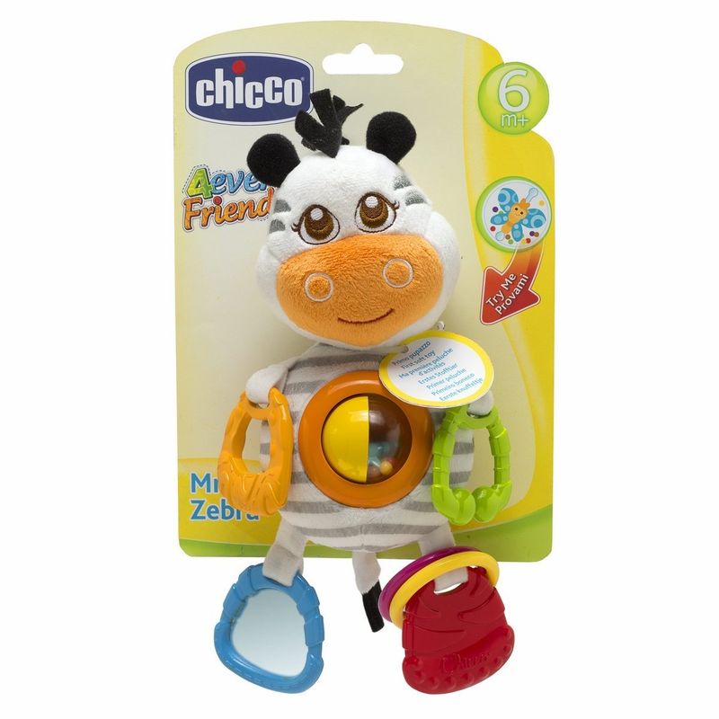 جغجغه چیکو مدل mr. zebra