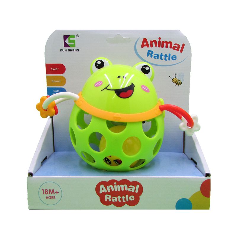 جغجغه کودک مدل 12frog