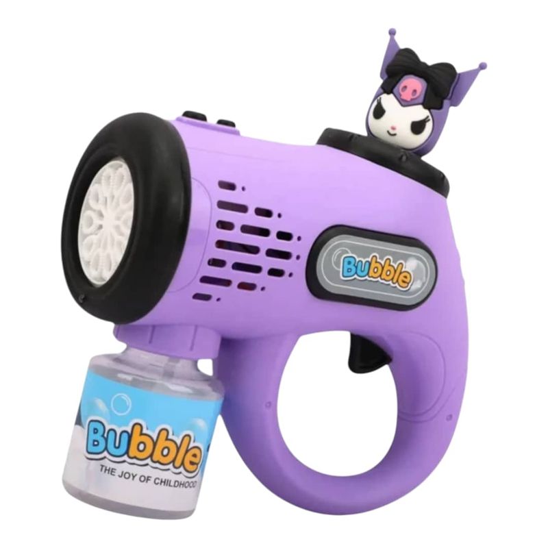 حباب ساز مدل  تفنگی مخزن دار طرح کرومی کد kuromi gun 123