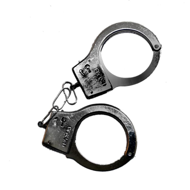 دستبند اسباب بازی فلزی مدل police