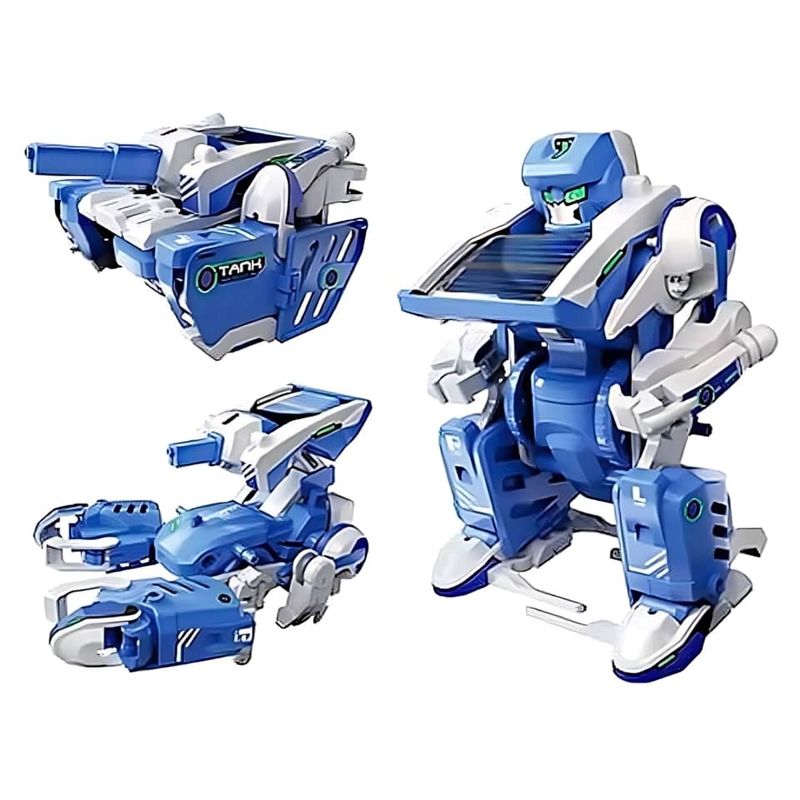 ربات ناب سل مدل آموزشی سولار خورشیدی 3 در 1 solar robot 3in1 educational diy solar kit
