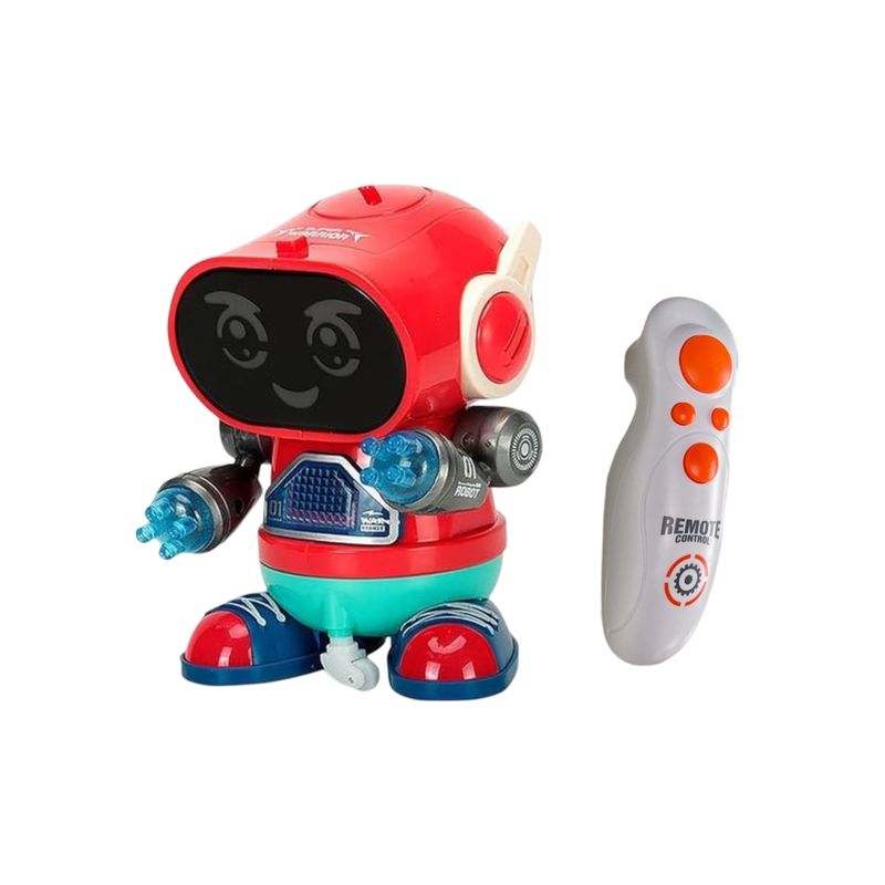ربات کنترلی مدل موزیکال چراغدار طرح dancing robot