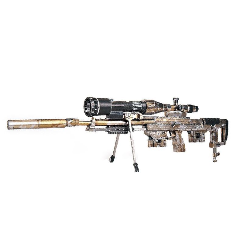 ساختنی 106 تکه مدل sniper rifle