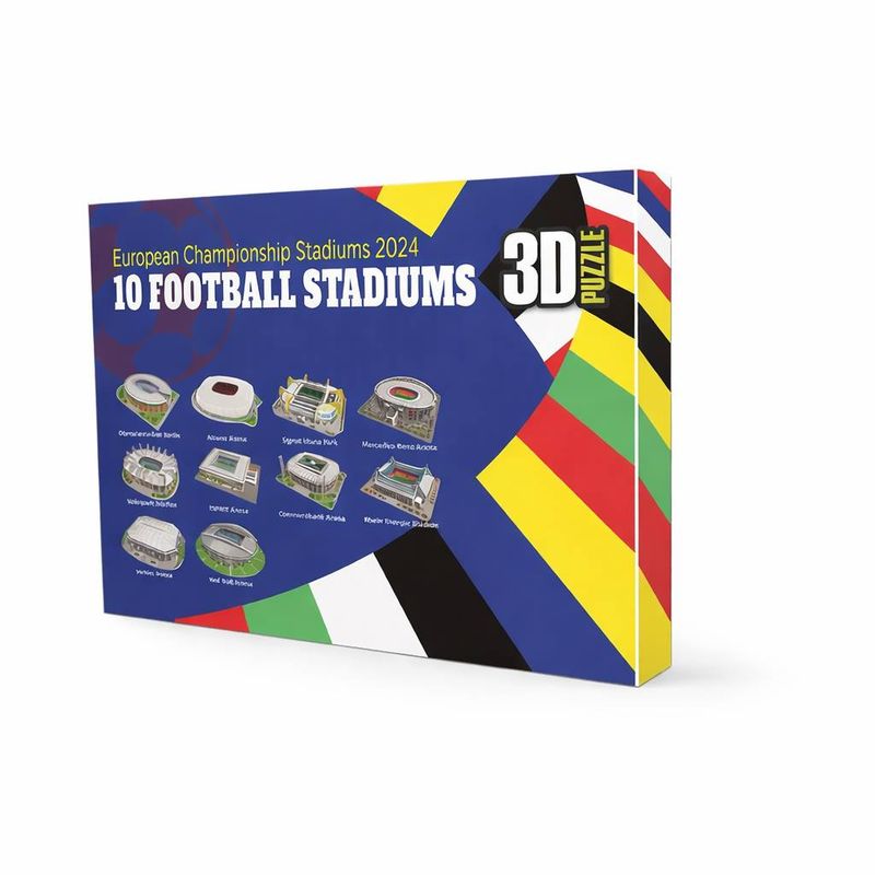 ساختنی 218 تکه مدل 3d استادیوم 10 football