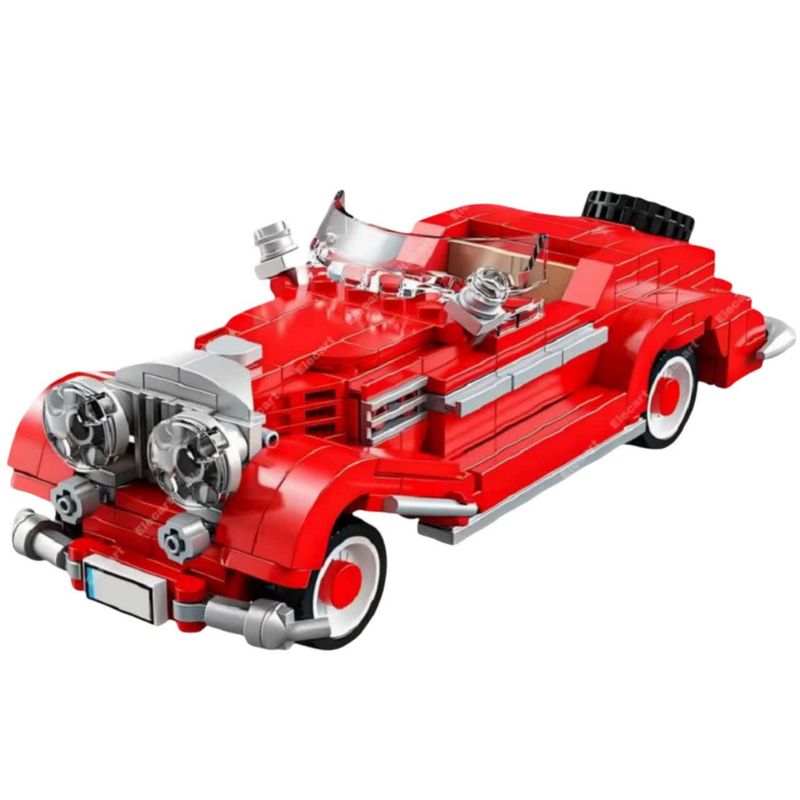ساختنی 334 تکه ناب سل مدل شورلت بل ایرکلاسیک اسپرت cheverolet bel air building blocks sport car blk 334 pcs t1099