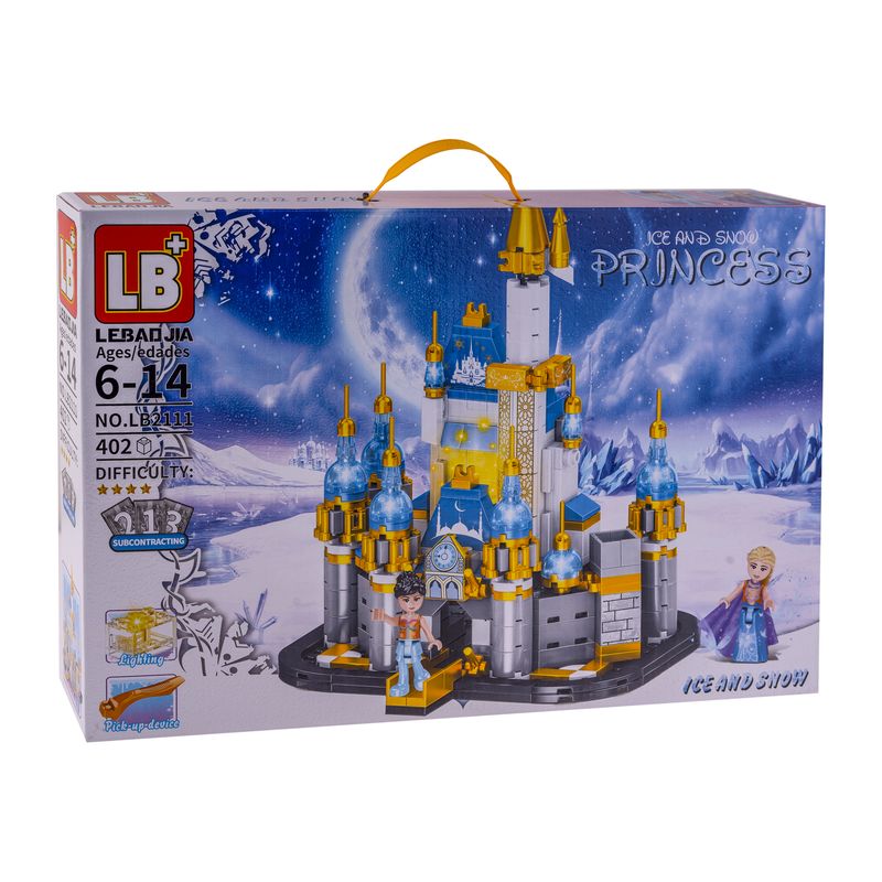 ساختنی 402 تکه ال بی مدل قصر یخی کد lb 2111