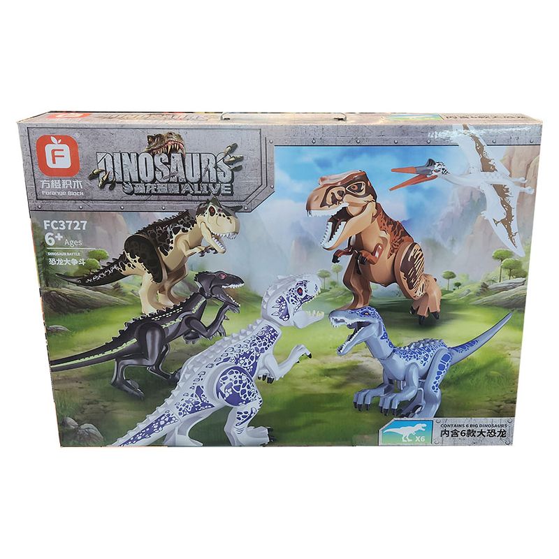 ساختنی 50 تکه اف مدل dinosaurs کد 3727