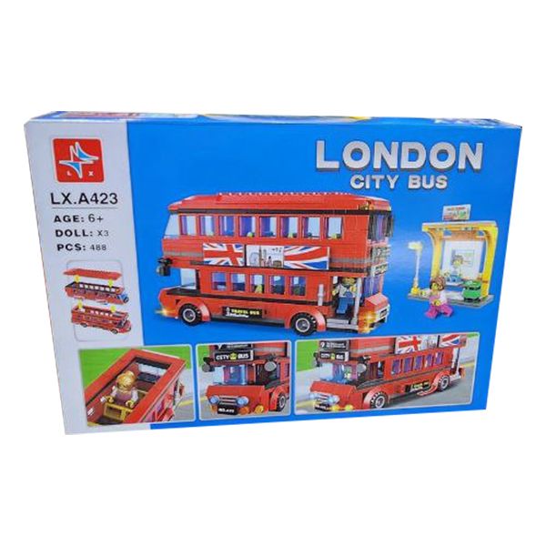 ساختنی مدل london city bus کد 423