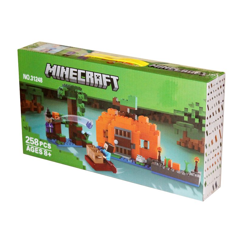 ساختنی مدل مزرعه کدو pumpkin farm سری ماینکرافت minecraftn کد 31248