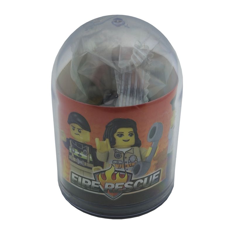 ساختنی مدل مینی فیگور کپسولی طرح آتش نشانی کد sm 257f
