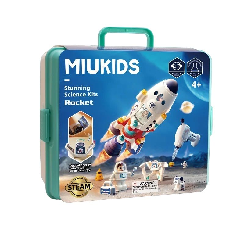 ساختنی هولی تویز مدل موشک فضا پیما طرح miukids
