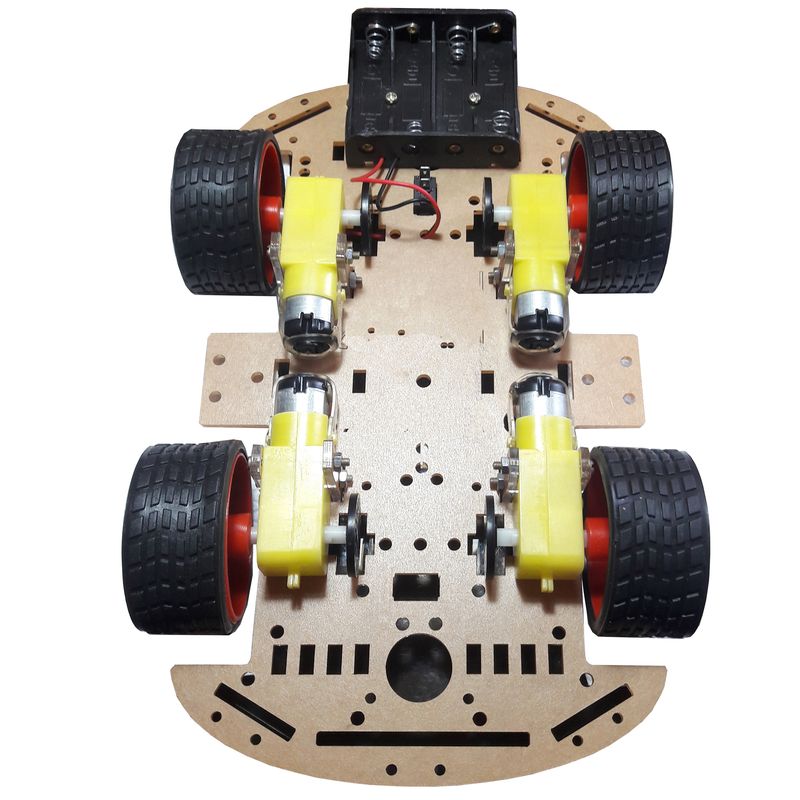 سازه رباتیک مهندسیکا مدل 4w robot