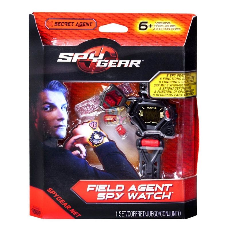 ساعت اسباب بازی اسپین مستر مدل toy spy watch
