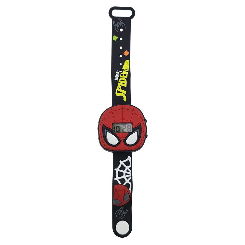 ساعت اسباب بازی مدل happytime طرح مرد عنکبوتی