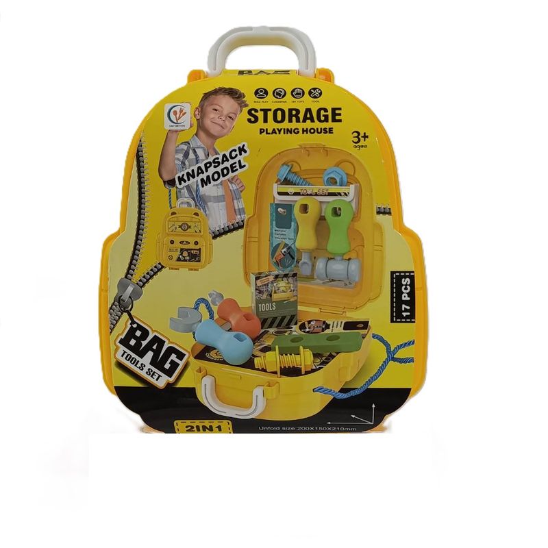 ست اسباب بازی ابزار مدل diy 17pcs