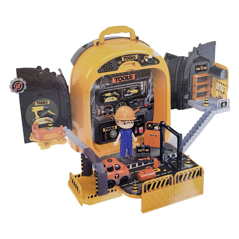 ست اسباب بازی ابزار مدل tools kids bag طرح چمدان