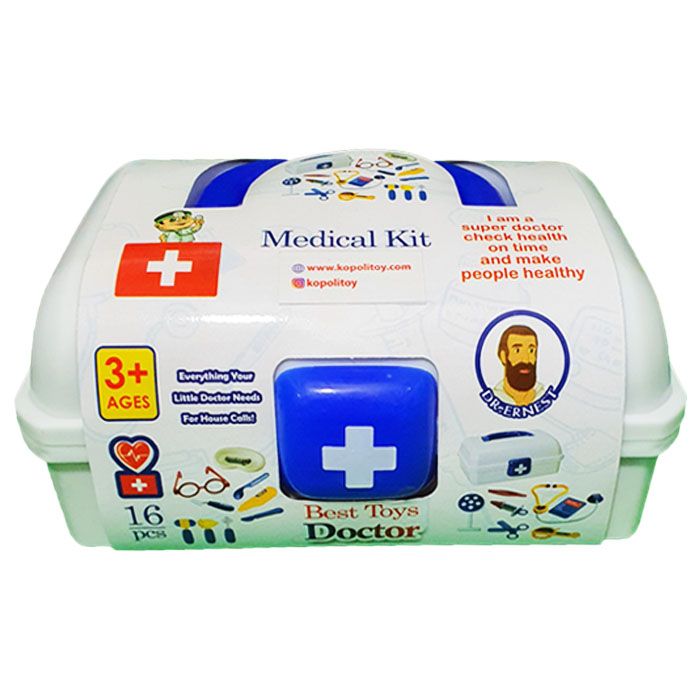 ست اسباب بازی تجهیزات پزشکی مدل medical kit