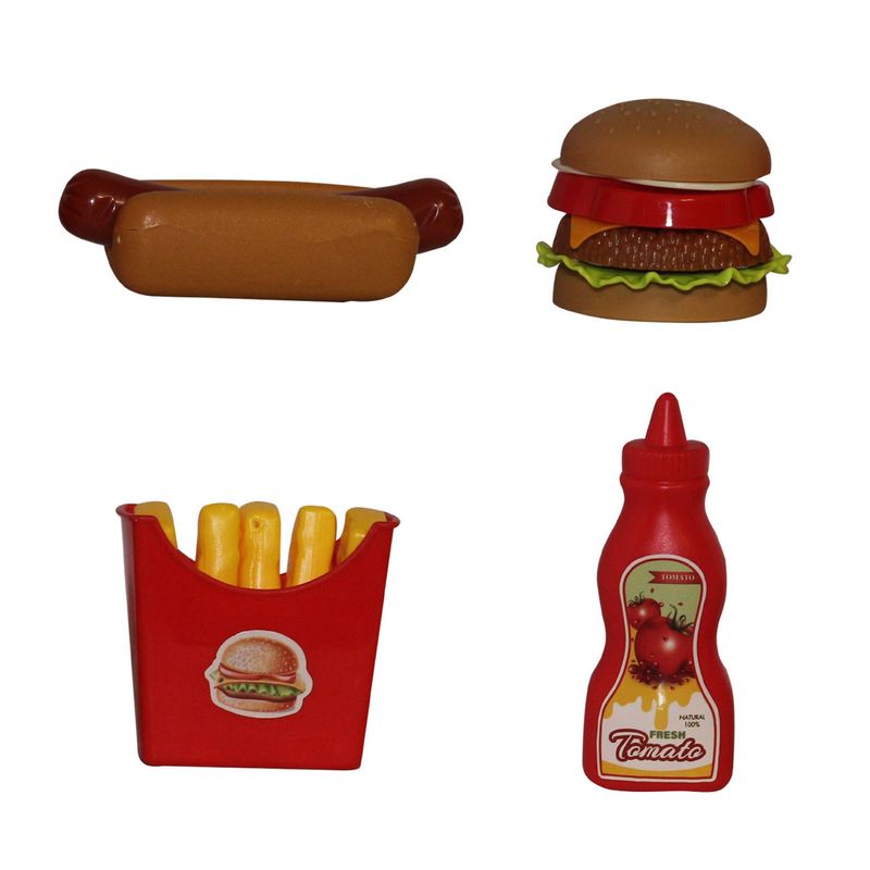 ست اسباب بازی فست فود مدل food fun کد 6621
