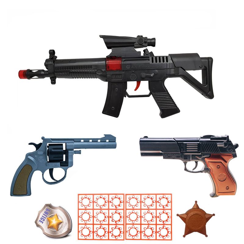 ست تفنگ بازی مدل freefire