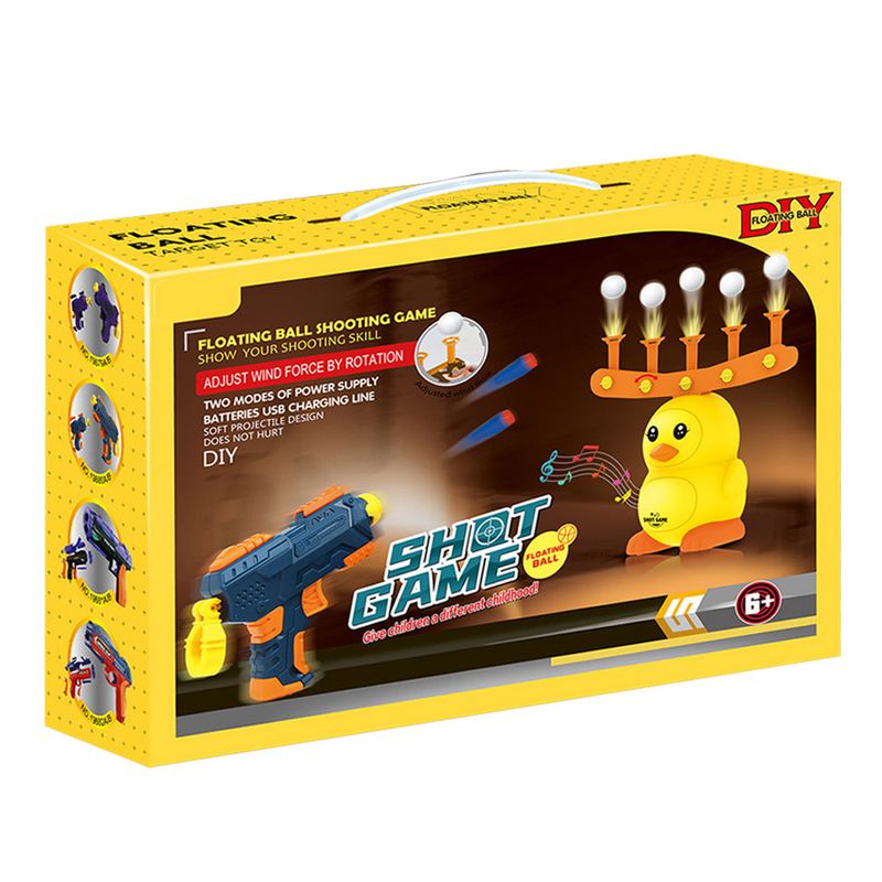 ست تفنگ بازی مدل shot game طرح floating ball