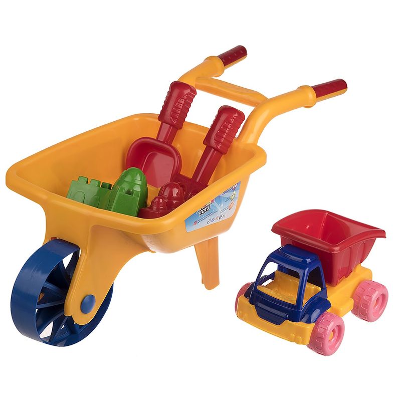 ست شن بازی زرین تویز مدل super wheelbarrows e11