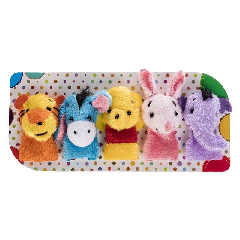 عروسک انگشتی پرشین صبا مدل winnie the pooh and friends بسته 5 عددی