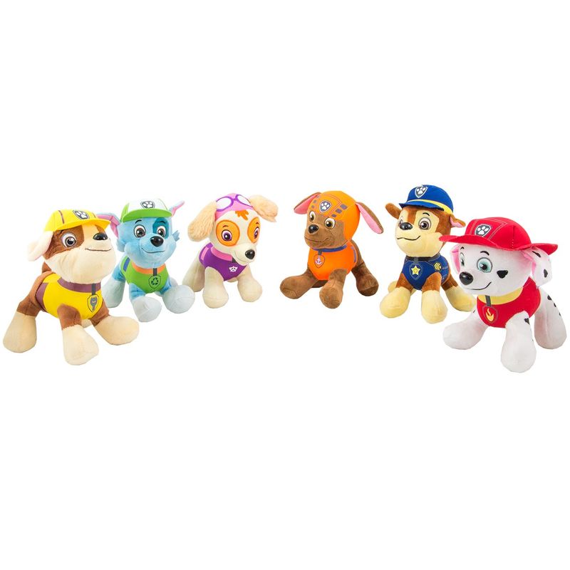 عروسک سگ های نگهبان بهار گالری انیمیشن paw patrol بسته 6 عددی