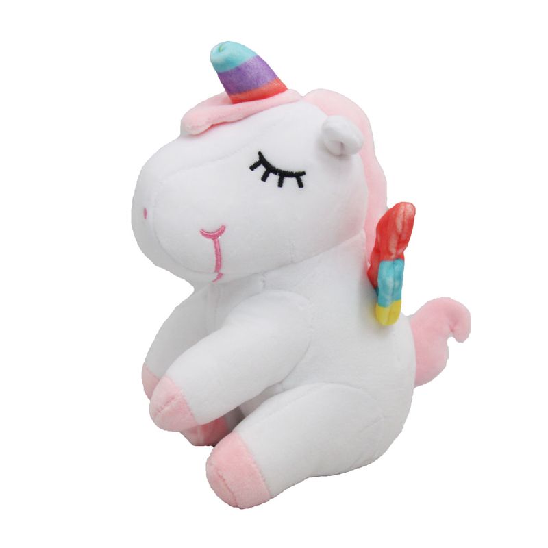 عروسک طرح اسب یونیکورن unicornis ارتفاع 20 سانتی متر