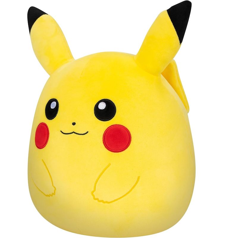 عروسک طرح پوکمون پیکاچو مدل puffyfriends pokemon pikachu ارتفاع 34 سانتی‌متر