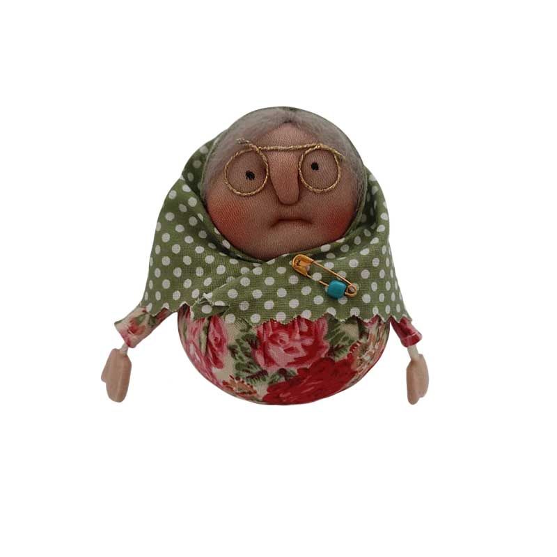 عروسک مدل ننه نقلی کد 31 ارتفاع 8 سانتی متر