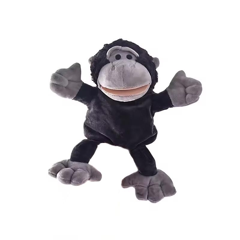 عروسک نیکی مدل میمون گوریل nici gorilla hand puppet ارتفاع 30 سانتی‌متر