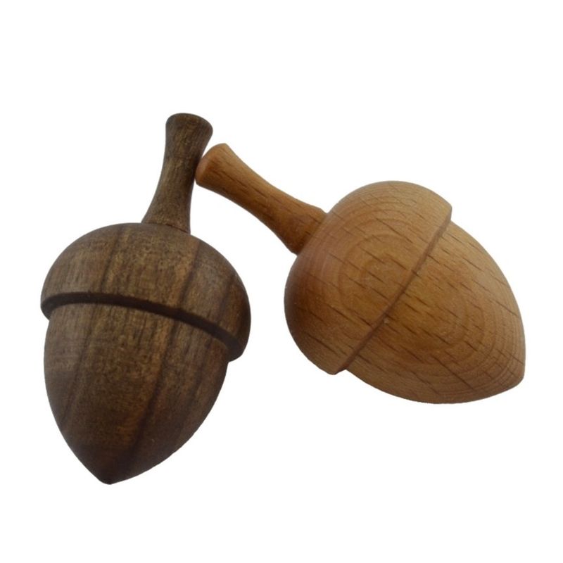فرفره چوبی مدل بلوط بسته 2 عددی