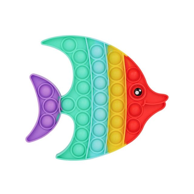 فیجت ضد استرس مدل پاپ ایت طرح ماهی