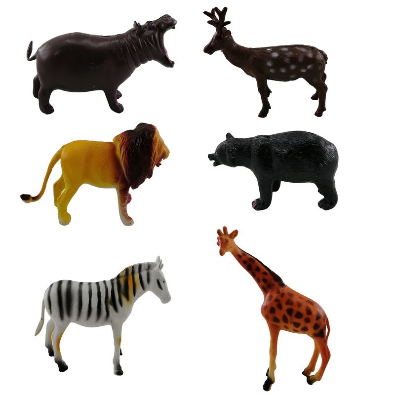 فیگور حیوانات animal kingdom کد a2 مجموعه 6 عددی