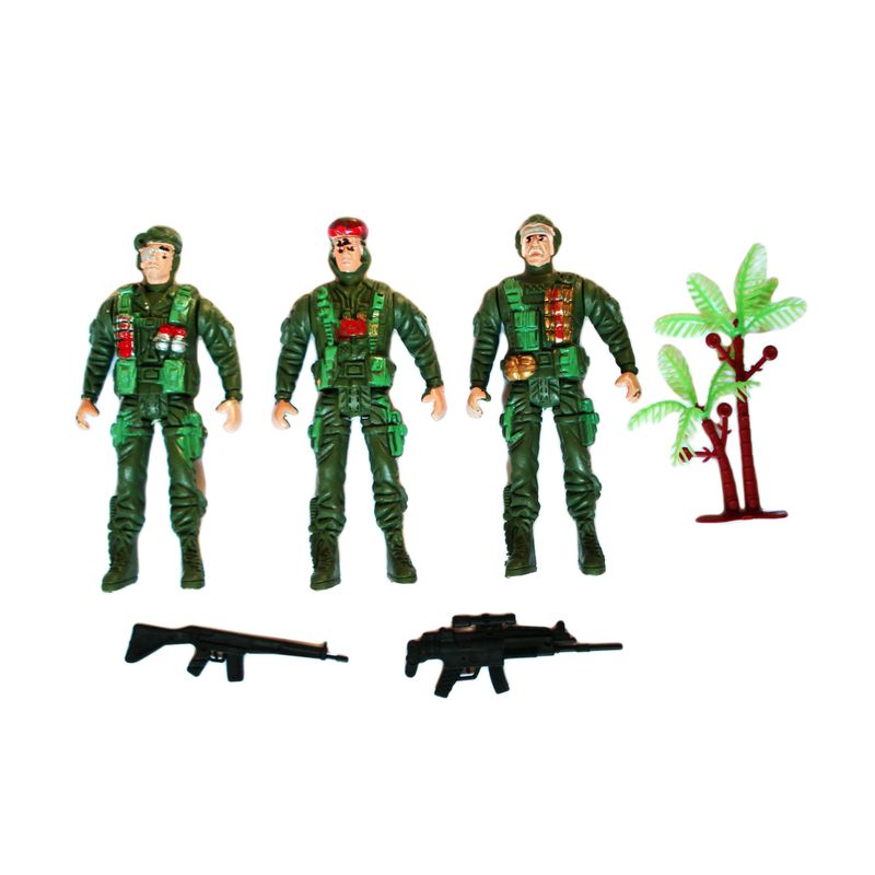 فیگور سرباز مدل combat کد 65 بسته 6 عددی