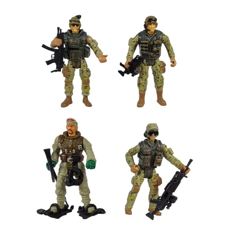 فیگور سرباز کد 220 مجموعه 4 عددی