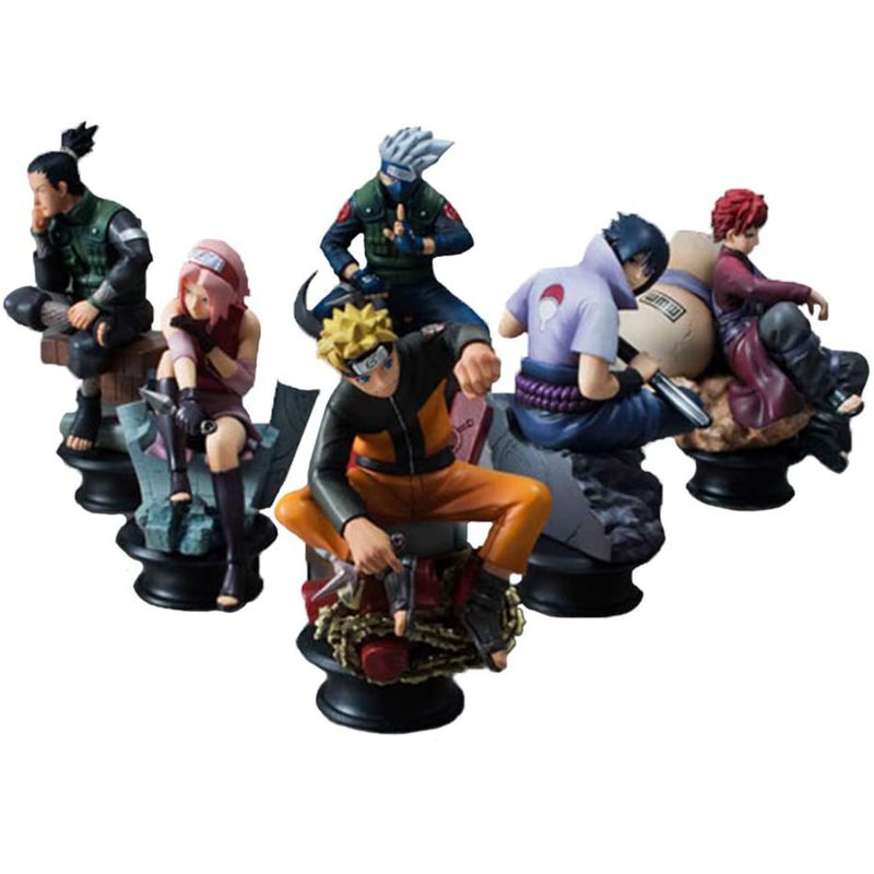 فیگور طرح انیمه naruto مجموعه 6 عددی