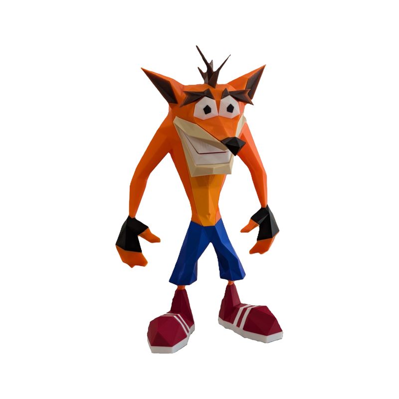 فیگور طرح سوناده مدل crash bandicoot ارتفاع 12 سانتی‌متر