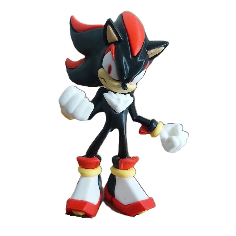 فیگور طرح سونیک مدل shadow the hedgehog ارتفاع 12 سانتی‌متر
