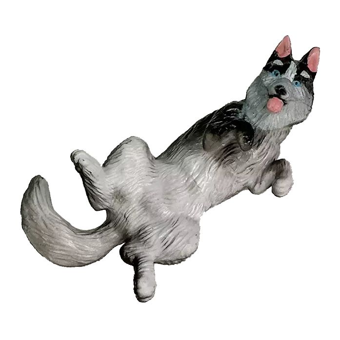 فیگور مدل سگ هاسکی طرح siberian husky