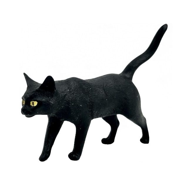 فیگور مدل گربه domestic shorthair کد ca954 12 ارتفاع 8.5 سانتی‌متر