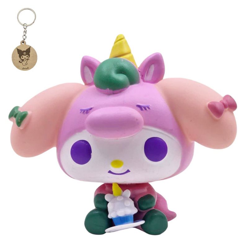 فیگور ناب سل مدل فانکو پاپ ملودی کد my melody61 naab001 ارتفاع 8 سانتی متر به همراه جاسوییچی
