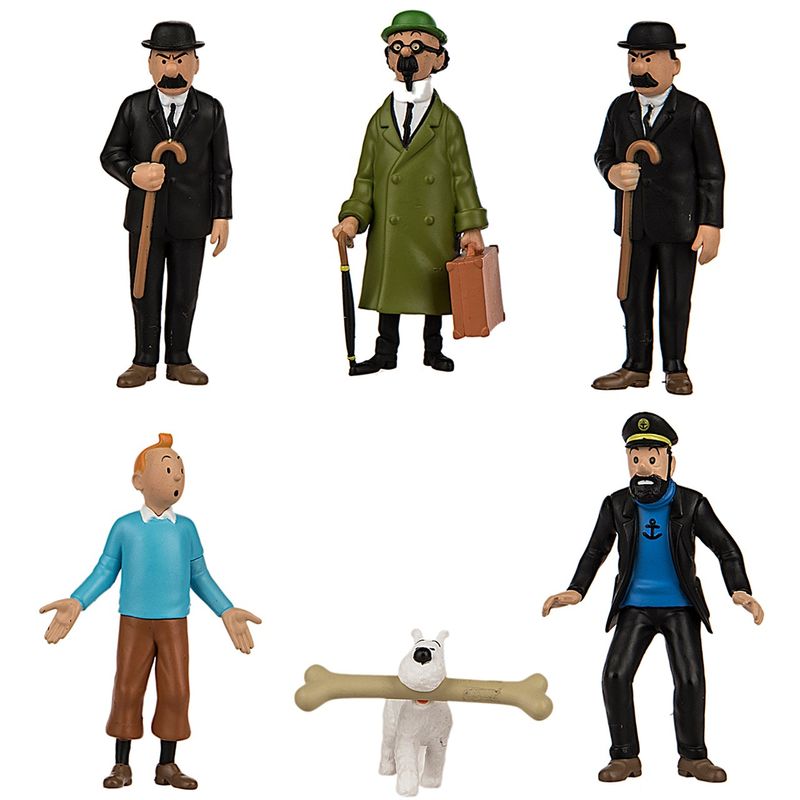 فیگورهای تن تن مدل characters pack سایز کوچک