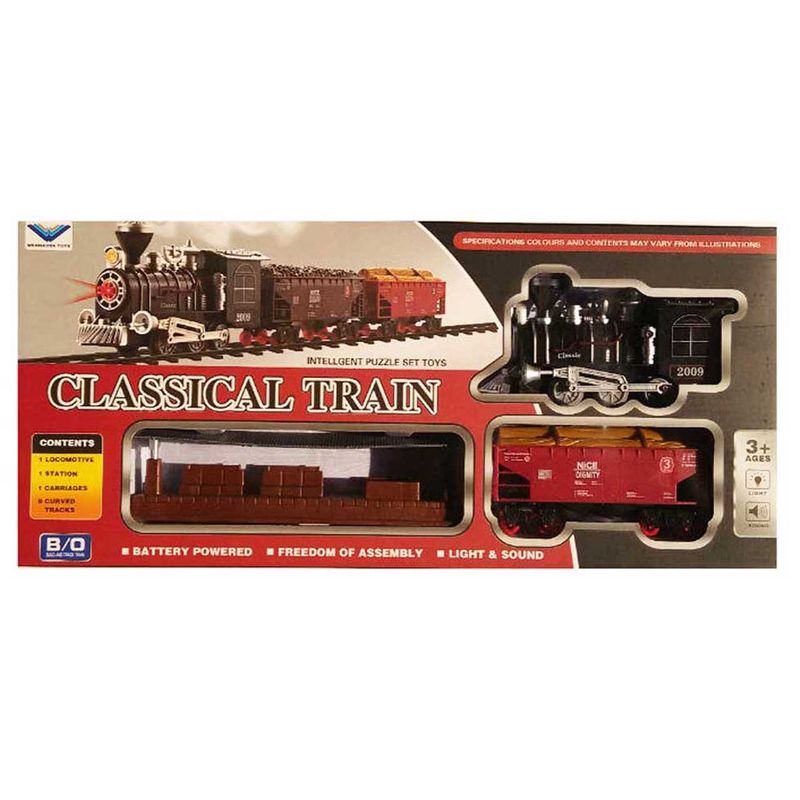 قطار اسباب بازی مدل classic 002