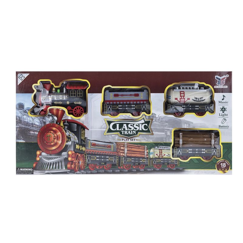 قطار اسباب بازی مدل classic train j.y.s
