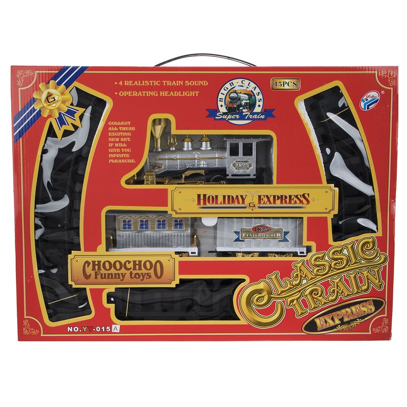 قطار اسباب بازی مدل holiday express کد yy 015a