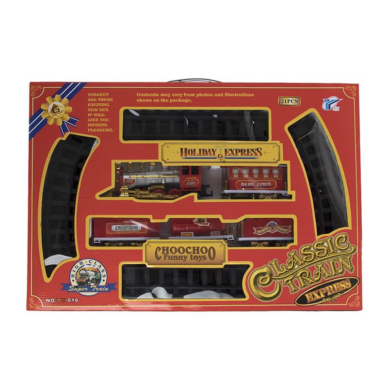 قطار اسباب بازی مدل holiday express کد yy 016