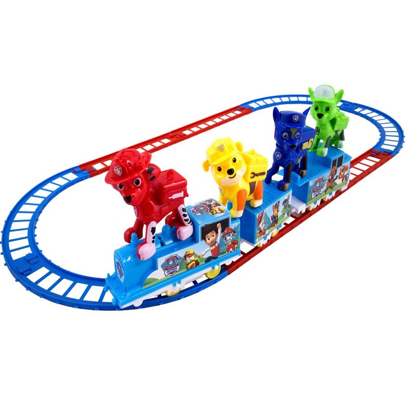 قطار اسباب بازی مدل paw patrol
