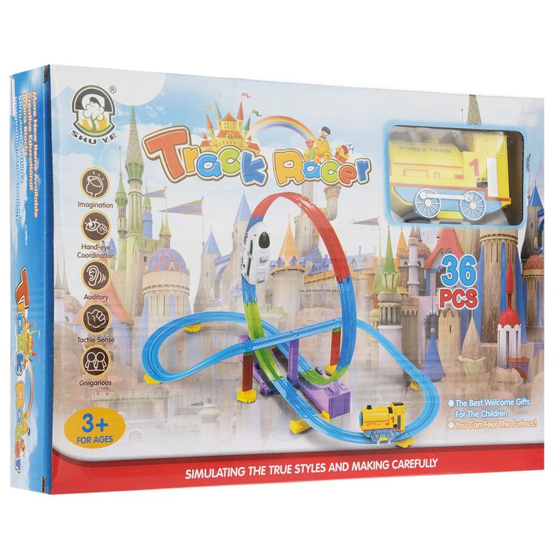 قطار اسباب بازی مدل track racer 661j 6
