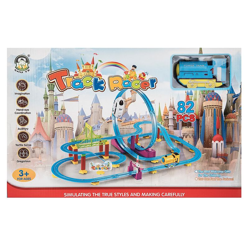 قطار اسباب بازی مدل track racer